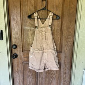 Tan overalls